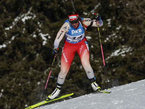 Victoire suisse en Coupe du monde dames à Anterselva