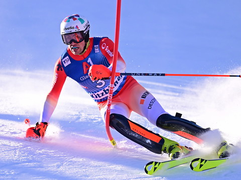 Daniel Yule à la lutte pour la victoire