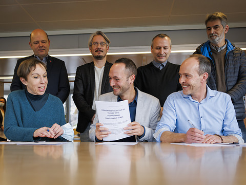 VS: Signature d'une CCT dans le domaine des soins de longue durée