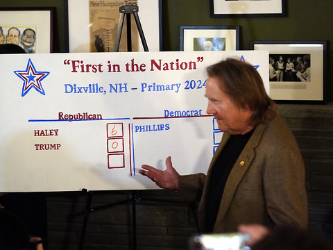 Haley bat Trump 6-0 dans le vote de minuit à Dixville Notch