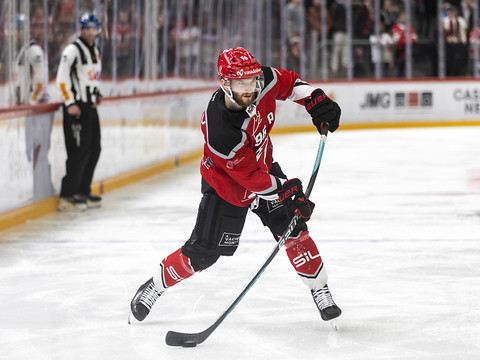 Andrea Glauser, le défenseur tout-terrain du LHC