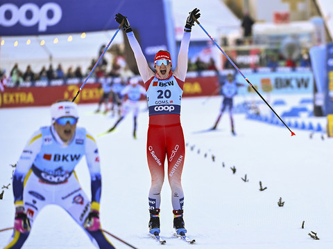 Fähndrich 3e sur 20 km à la vallée de Conches