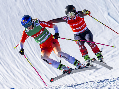 Podium no 73 pour Fanny Smith à Saint-Moritz