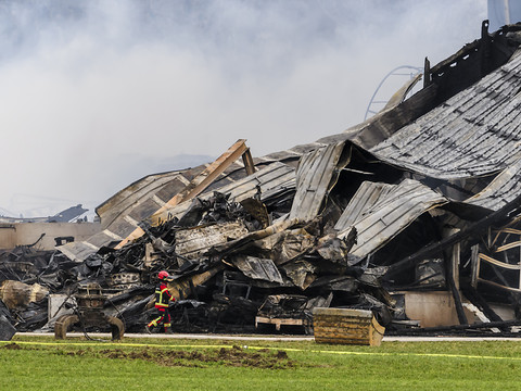 Incendie d'une ferme à Bottens: piste criminelle privilégiée