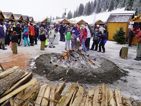 Fête du froid à la Brévine avec des températures printanières