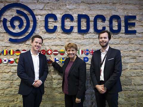 La présidente de la Confédération en visite en Estonie