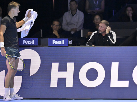 Boris Becker et Holger Rune, c'est aussi fini