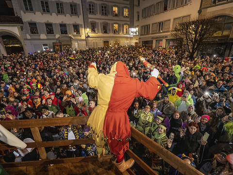 25'000 carnavaliers en ouverture à Lucerne