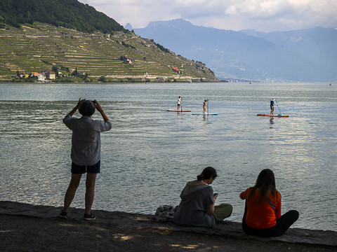 Les eaux du Léman n'ont jamais été aussi chaudes