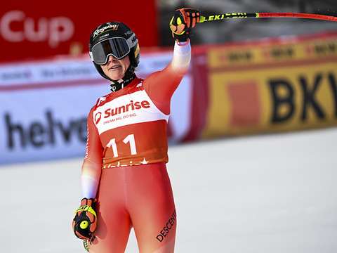 Doublé suisse à Crans et 44e succès pour Lara Gut-Behrami