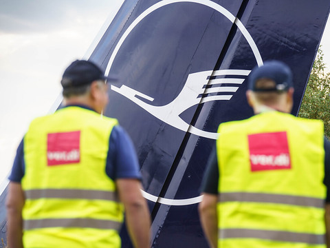 Le personnel au sol en grève. 10 à 20% des vols assurés