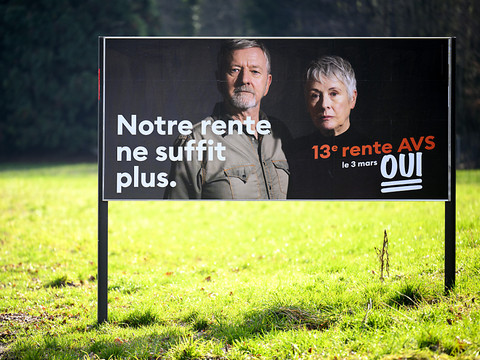 Le soutien l'initiative pour une 13e rente AVS s'effrite