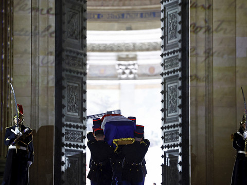 Missak Manouchian et son épouse Mélinée au Panthéon