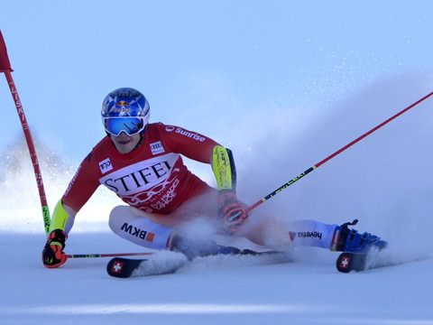 Marco Odermatt sur le toit du monde