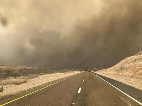 Le Texas face au plus grand incendie de son histoire