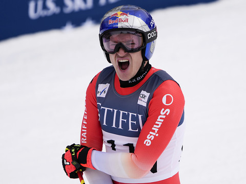 Odermatt mène, Meillard 3e provisoire