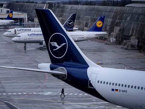 Lufthansa: nouvelle grève du personnel au sol
