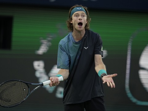 ATP: sanction réduite pour Rublev