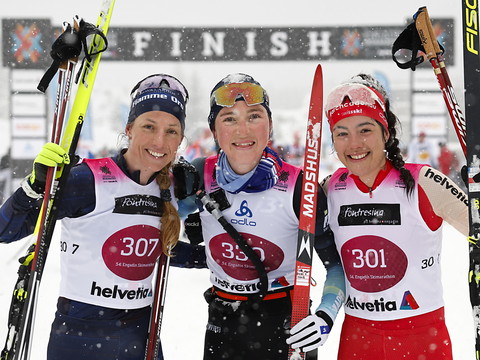 Giuliana Werro s'impose sur le tapis vert, Cologna 4e