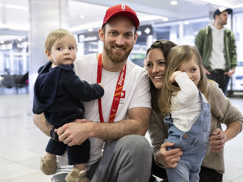 Le skieur Alex Fiva 