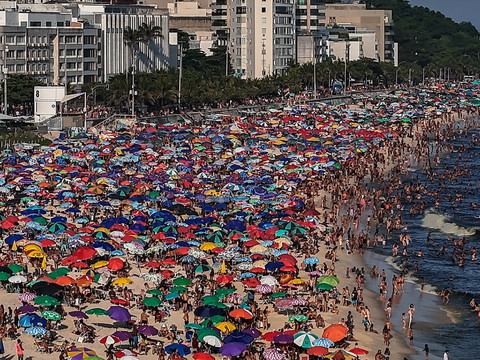 Plus de 62 degrés ressentis à Rio, un record
