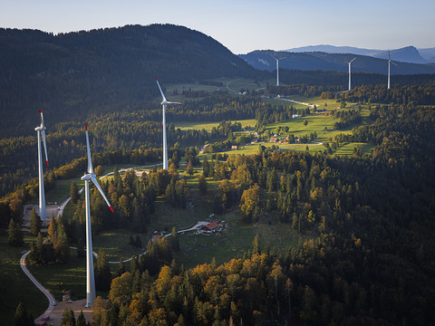 Coup de frein pour le parc éolien de Bel Coster (VD)