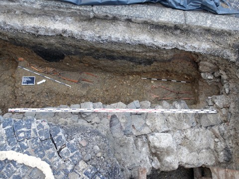 Découverte de tombes du Moyen Âge à St-Gall