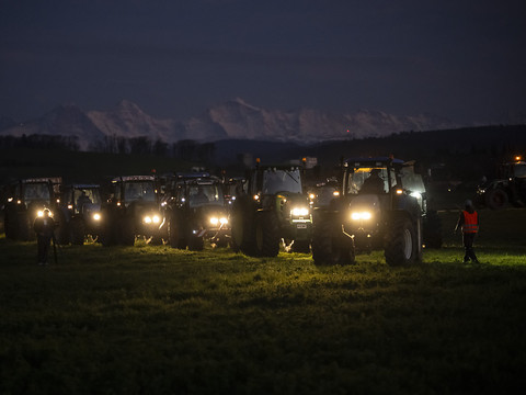 Agriculture: environ 1000 personnes rassemblées à Estavayer-le-Lac