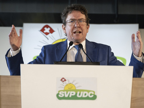 Marcel Dettling est le nouveau président de l'UDC Suisse
