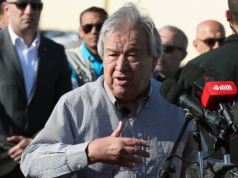 Guterres appelle Israël à 