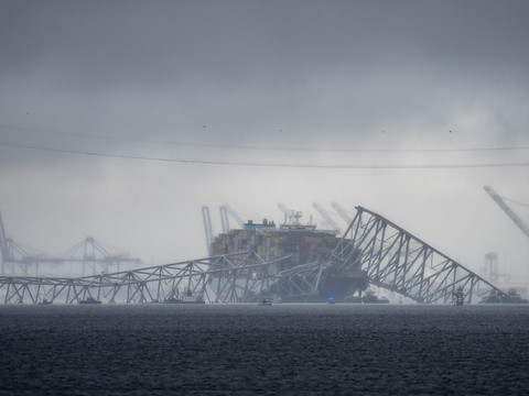 Des moyens gigantesques déployés à Baltimore