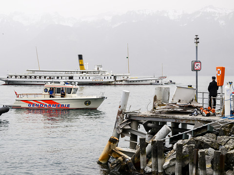 Bateau endommagé: le 