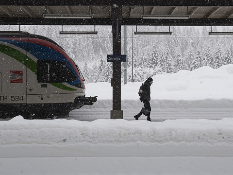 Ligne ferroviaire du Tessin vers le nord à nouveau praticable