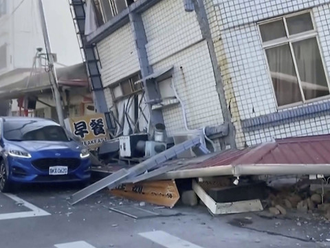 Neuf morts et plus de 1000 blessés à Taïwan après un séisme