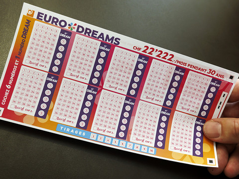 Rente mensuelle de 30 ans décrochée à l'Eurodreams