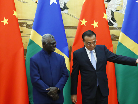 L'influence de la Chine sur les îles Salomon est 