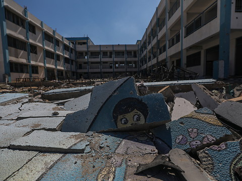Gaza: bombes non explosées de 450 kg trouvées dans des écoles