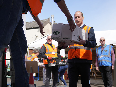 William reprend ses activités après l'annonce du cancer de Kate