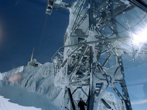 Il y a 25 ans, 8,16 mètres de neige au Säntis
