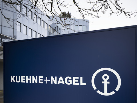 Kühne+Nagel ploie en début d'année