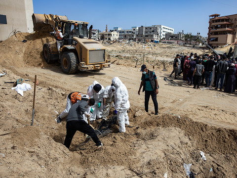 Hôpitaux de Gaza: l'ONU veut une enquête sur des fosses communes