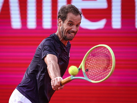 Richard Gasquet joue et perd son 1000e match