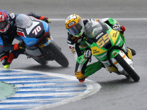 Moto3: Noah Dettwiler seulement 21e à Jerez