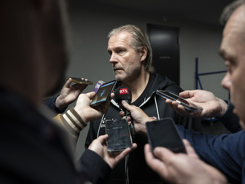 Geoff Ward sait trouver les mots justes