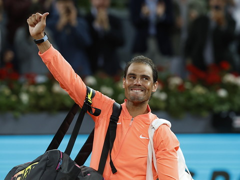 Nadal fait ses adieux à Madrid