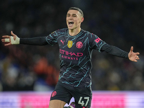 Phil Foden élu joueur de l'année