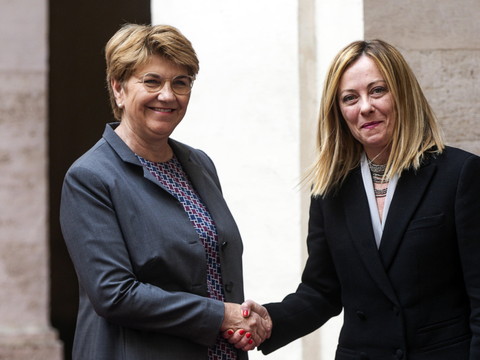 Viola Amherd : L'Italie nous soutient pour négocier avec l'UE