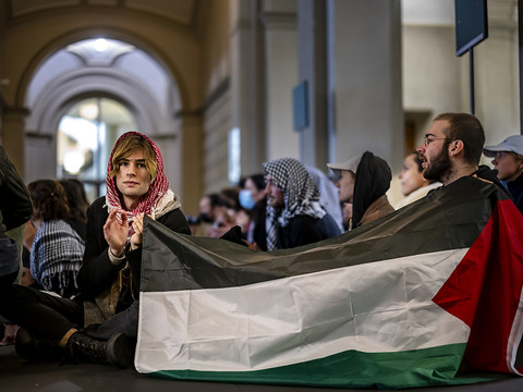 La police fait évacuer un sit-in pro-palestinien à l'EPFZ