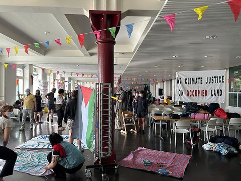 Occupation pro-palestinienne à l'Université de Berne