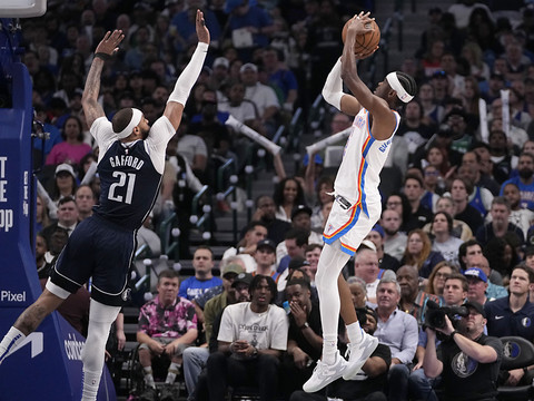 Oklahoma City égalise à 2-2 face à Dallas